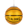 GloboStar® GLOBOSTAR® SPALDING NBA 00645 Παιδικό Κρεμαστό Φωτιστικό Οροφής με Ντουί 1 x E27 AC 220-240V IP20 - Πορτοκαλί & Μαύρο - Μ18 x Π18 x Υ18cm