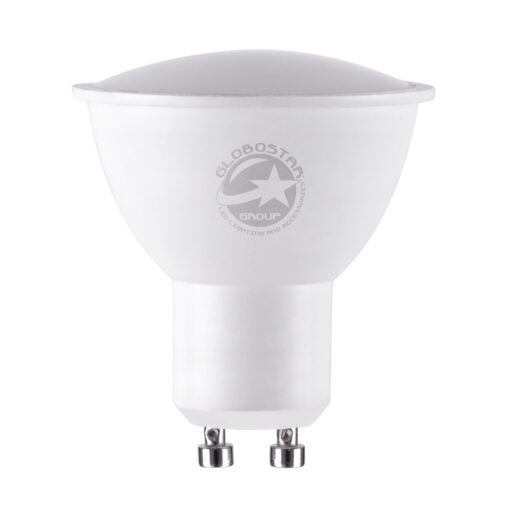GloboStar® GLOBOSTAR® FLOODO 60098 Σποτ GU10 MR16 LED 4W 376lm 120° AC 220-240V IP20 Θερμό Λευκό 2700K - Lumileds SMD Chip - Μ5 x Π5 x Υ5.8cm - 3 Χρόνια Εγγύηση