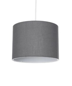 GloboStar® GLOBOSTAR® BLAZE 203-0108 Μοντέρνο Κρεμαστό Φωτιστικό Οροφής με Ντουί 1 x E27 AC 220-240V IP20 - Γκρι - Μ22 x Π22 x Υ20cm