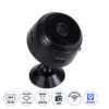 GloboStar® GloboStar® 86004 WIFI 2.4G IP CAMERA 1.0MP 1080P - Έξυπνη Κρυφή IP Κάμερα WiFi 1080P 150° Παρακολούθησης με Νυχτερινή Λήψη & Αισθητήρα Κίνησης - Μαύρο
