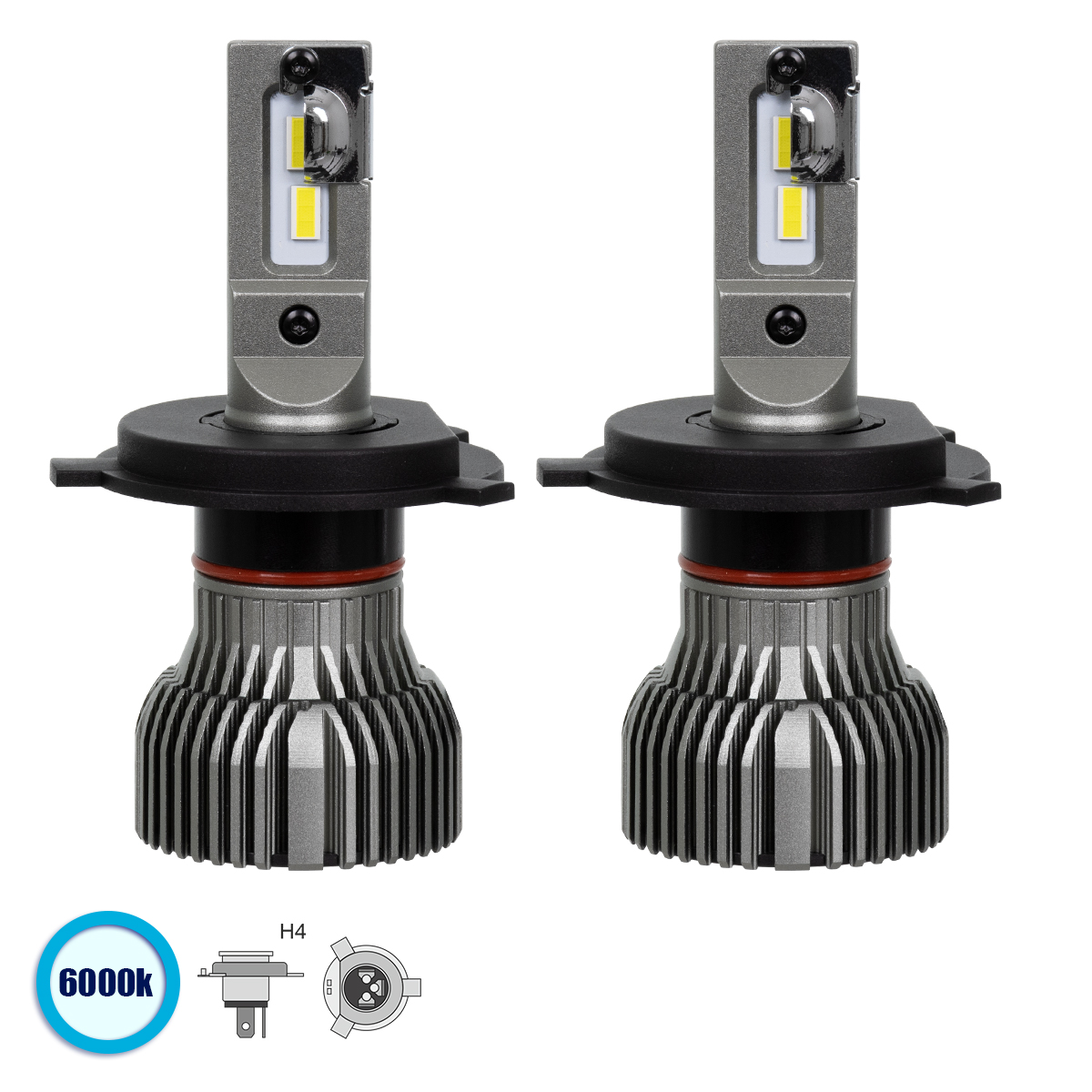 GloboStar® 85642 H4 E30 Line KIT Βασικού Φωτισμού Αυτοκινήτου & Φορτηγού 3nd Generation Can-Bus Series LED CREE CXB 150W 21000lm DC 9-32V Αδιάβροχο IP66 Ψυχρό Λευκό 6000K 1 GloboStar® GloboStar® 85642 H4 E30 Line KIT Βασικού Φωτισμού Αυτοκινήτου & Φορτηγού 3nd Generation Can-Bus Series LED CREE CXB 150W 21000lm DC 9-32V Αδιάβροχο IP66 Ψυχρό Λευκό 6000K