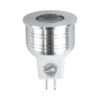 GloboStar® GloboStar® 76003 Σποτ LED GU5.3 MR11 4W 240lm 35° DC 12-24V IP20 Φ3.5 x Υ5cm Κόκκινο - 1 Χρόνο Εγγύηση