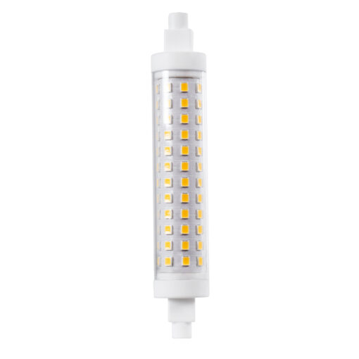 GloboStar® GLOBOSTAR® TUBINI 60398 Λάμπα E27 R7S 118mm LED 12W 1356lm 360° AC 220-240V IP20 Θερμό Λευκό 2700K - Lumileds SMD Chip - Μ11.8 x Π2.2 x Υ2.2cm - 3 Χρόνια Εγγύηση