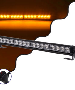 GloboStar® GloboStar® 85275 PRO Series Μπάρα Σήμανσης Οχήματος Οδικής Βοήθείας για Αυτοκίνητα & Φορτηγά 16 Προγραμμάτων Φωτισμού STROBE LED SMD 3030 32W DC 10-30V Αδιάβροχη IP66 Πορτοκαλί