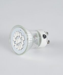 Alternative view of GloboStar® 76009 Σποτ LED GU10 MR11 4W 300lm 120° AC 85-265V με Λευκό Γαλακτερό Γυαλί Κόκκινο - 2 Χρόνια Εγγύηση