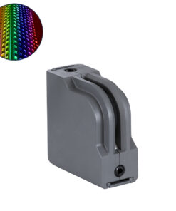 GloboStar® GLOBOSTAR® WINDOW-CORNA 90116 Αρχιτεκτονικό Γωνιακό Φωτιστικό Ανάδειξης Παραθύρων Window Light LED 6W 480lm 3x172° DC 24V Αδιάβροχο IP65 RGB DMX512 Dimmable - Γκρι Ανθρακί - Μ12 x Π4.5 x Υ12cm - 3 Χρόνια Εγγύηση