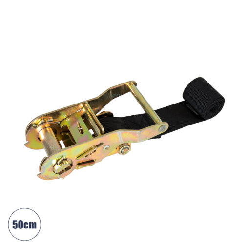 GloboStar® GloboStar® 90477 Ιμαντας Στηριξης με Καστάνια Μήκους 50cm για Βάση Αλουμίνιου (U) για Τοποθέτηση Σποτ και Προβολέων Αρχιτεκτονικού Φωτισμού Φυτών και Δέντρων Μ50cm