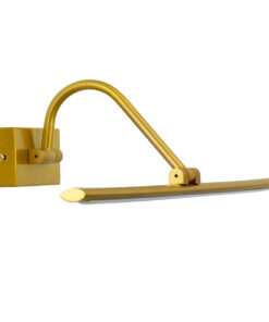 GloboStar® MIRA 60433 Μοντέρνο Φωτιστικό Τοίχου - Απλίκα Καθρέπτη Μπάνιου - Πίνακα LED 12W 1400lm 120° AC 220-240V IP44 Μ60 x Π20 x Υ13cm - Φυσικό Λευκό 4500K - Χρυσό - 3 Χρόνια Εγγύηση 13 aaff54 60433 3