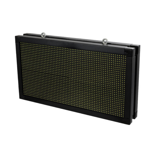 GloboStar® GLOBOSTAR®DISPLAY 90796 Κυλιόμενη Ψηφιακή Επιγραφή 64x32cm P10 Διπλής Όψης LED AC 220-240V Αδιάβροχο IP65 Ψυχρό Λευκό 6000K - WiFi Control μέσω FK APP - Αισθητήρας Θερμοκρασίας & Υγρασίας - Μ70 x Π11 x Υ38.5cm - 2 Χρόνια Εγγύηση