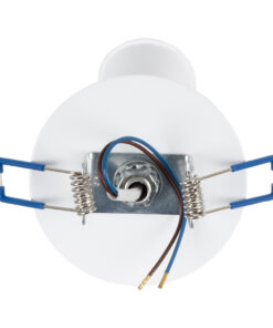 GloboStar® SARA 00848 Χωνευτό Φωτιστικό Οροφής Σποτ Μονόφωτο 1 x E27 IP20 Λευκό Μέταλλο - Μ8 x Π8 x Υ8.5cm 8 adee53 00848 4