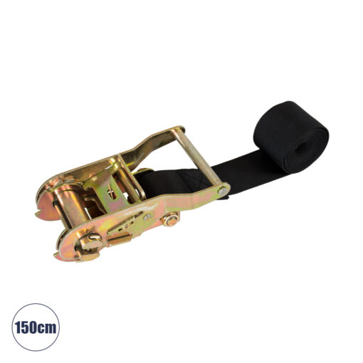GloboStar® GloboStar® 90479 Ιμαντας Στηριξης με Καστάνια Μήκους 150cm για Βάση Αλουμίνιου (U) για Τοποθέτηση Σποτ και Προβολέων Αρχιτεκτονικού Φωτισμού Φυτών και Δέντρων Μ150cm