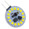 GloboStar® GLOBOSTAR® G4SIDE 76104 Λάμπα G4 LED 3W 330lm 120° DC 12-24V IP20 Ψυχρό Λευκό 6000K Dimmable - Sanan SMD Chip - Side Pin - Μ2.9 x Π2.9 x Υ0.8cm - 2 Χρόνια Εγγύηση
