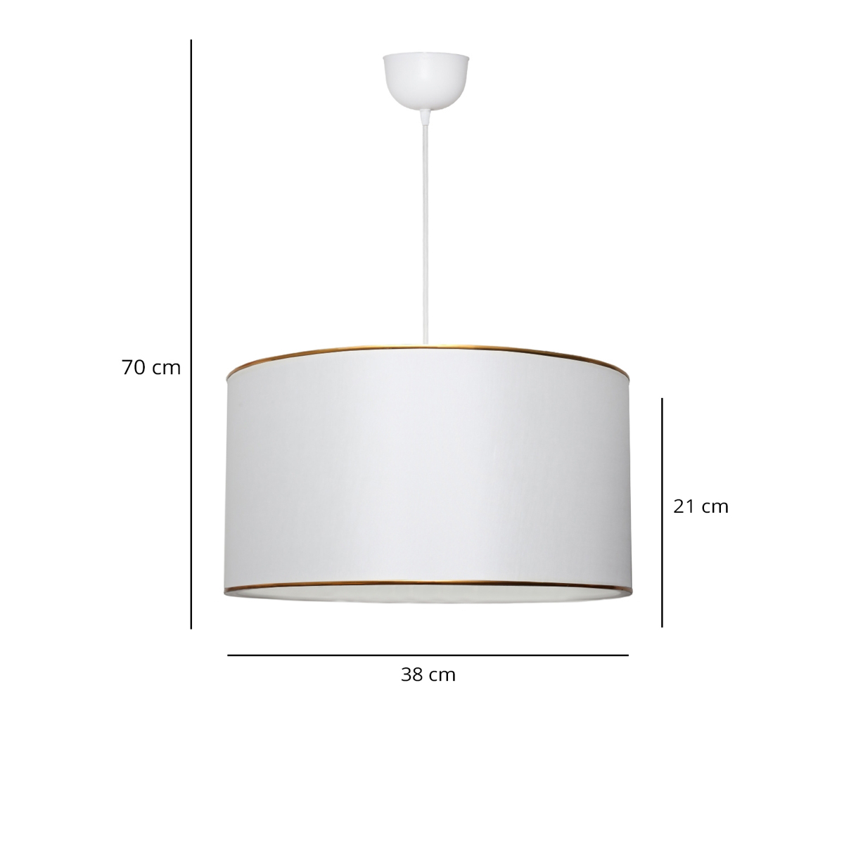 GLOBOSTAR® LOFTY 204-0091 Μοντέρνο Κρεμαστό Φωτιστικό Οροφής με Ντουί 1 x E27 AC 220-240V IP20 - Λευκό - Μ38 x Π38 x Υ26cm 2 GloboStar® GLOBOSTAR® LOFTY 204-0091 Μοντέρνο Κρεμαστό Φωτιστικό Οροφής με Ντουί 1 x E27 AC 220-240V IP20 - Λευκό - Μ38 x Π38 x Υ26cm