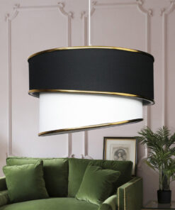 Alternative view of GLOBOSTAR® CYCLOP 204-0103 Μοντέρνο Κρεμαστό Φωτιστικό Οροφής με Ντουί 1 x E27 AC 220-240V IP20 - Μπεζ & Λευκό - Μ30 x Π30 x Υ24cm