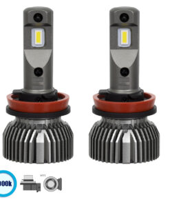 GloboStar® GloboStar® 85646 H11 E30 Line KIT Βασικού Φωτισμού Αυτοκινήτου & Φορτηγού 3nd Generation Can-Bus Series LED CREE CXB 100W 14000lm DC 9-32V Αδιάβροχο IP66 Ψυχρό Λευκό 6000K