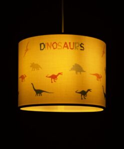 Alternative view of GLOBOSTAR® DINO 204-0014 Παιδικό Κρεμαστό Φωτιστικό Οροφής με Ντουί 1 x E27 AC 220-240V IP20 - Πολύχρωμο - Μ28 x Π28 x Υ24cm