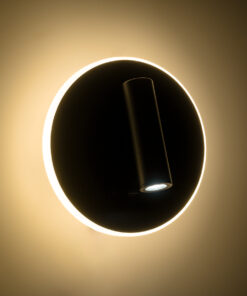 GLOBOSTAR® LADY-R 60938 Μοντέρνο Φωτιστικό Τοίχου - Απλίκα Ξενοδοχείου Reading Light με Φορτιστή USB 3A LED 6W 600lm 36° & 360° AC 220-240V IP20 Φυσικό Λευκό 4500K - Bridgelux COB Chip & TÜV SÜD Driver - Μαύρο Ματ - Μ15 x Π15 x Υ7cm - 3 Χρόνια Εγγύηση 16 b301cf 60939 7