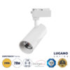GloboStar® LUGANO 60808 Μονοφασικό Φωτιστικό Σποτ Ράγας LED 20W 2400lm 36° Acrylic HQ LENS AC 220-240V IP20 Φ6.5 x Υ22cm Θερμό Λευκό 2700K - EUROTRACK® System 1L+1N - Λευκό - Bridgelux Chip - TÜV Certified Driver - 5 Χρόνια Εγγύηση 2 GloboStar® GloboStar® LUGANO 60808 Μονοφασικό Φωτιστικό Σποτ Ράγας LED 20W 2400lm 36° Acrylic HQ LENS AC 220-240V IP20 Φ6.5 x Υ22cm Θερμό Λευκό 2700K - EUROTRACK® System 1L+1N - Λευκό - Bridgelux Chip - TÜV Certified Driver - 5 Χρόνια Εγγύηση