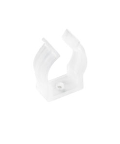 GloboStar® GloboStar® CON-NEONIO 90778 Βάση Στήριξης Ω για την NEONIO Digital Neon Flex LED 14.4W/m 12VDC με Π2 x Υ2cm - Διάφανο - Μ2.3 x Π2 x Υ2.7cm