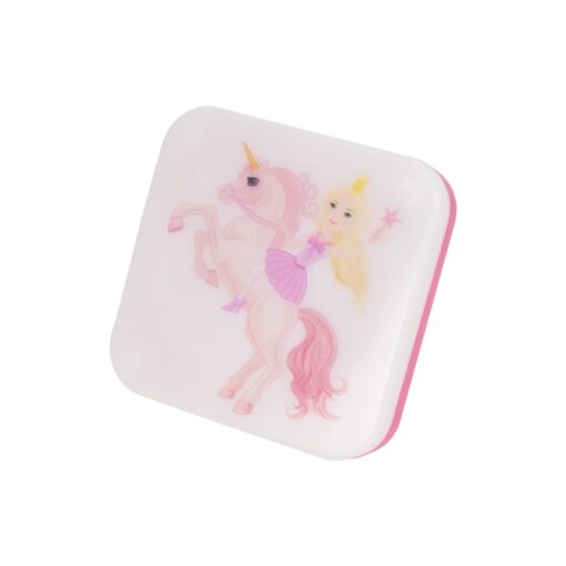 GloboStar® GloboStar® KIDDO 202-0005 Παιδικό Φωτιστικό Νυκτός LED 1W 95lm 120° AC220-240V IP20 Ψυχρό Λευκό 6000K - Μ5.5 x Π5.5 x Υ8cm - 2 Χρόνια Εγγύηση
