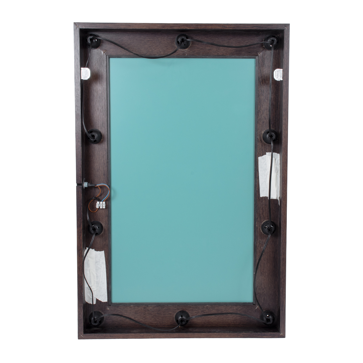 GloboStar® MAKEUP MIRROR-60x90-2 Μοντέρνος Καθρέπτης Μακιγιάζ με Πλαίσιο Φυσικού Ξύλου με Διακόπτη On/Off 10 x E27 AC220-240V - Μ60 x Π7 x Υ90cm - Καφέ Wenge 7 GloboStar® MAKEUP MIRROR-60x90-2 Μοντέρνος Καθρέπτης Μακιγιάζ με Πλαίσιο Φυσικού Ξύλου με Διακόπτη On/Off 10 x E27 AC220-240V - Μ60 x Π7 x Υ90cm - Καφέ Wenge - Image 6