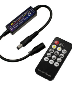 GloboStar® GloboStar® 73322 Ασύρματο LED Dimmer με Χειριστήριο RF 2.4Ghz DC 12-24V Max 144W