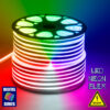 GloboStar® GLOBOSTAR® NEOVALE 70569 Ψηφιακή Pixel Addressable Ταινία Neon Flex LED 18W/m 900lm/m 120° DC 24V Αδιάβροχο IP65 60 x SMD5050 Chip/m 10 x Pixel/m Πολύχρωμο RGB Dimmable SPI/TTL Protocol IC WS2811 - Μ100 x Π0.8 x Υ1.6cm - 3 Χρόνια Εγγύηση