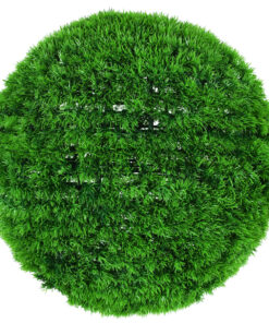 GloboStar® GloboStar® 78512 Artificial - Συνθετικό Τεχνητό Διακοσμητικό Φυτό Θάμνος Γρασίδι Πράσινο Φ58cm
