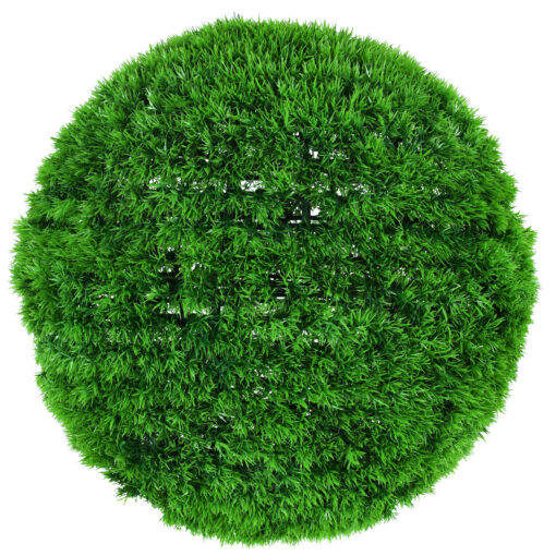 GloboStar® GloboStar® 78512 Artificial - Συνθετικό Τεχνητό Διακοσμητικό Φυτό Θάμνος Γρασίδι Πράσινο Φ58cm
