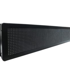 GloboStar® GLOBOSTAR®DISPLAY 90303 Κυλιόμενη Ψηφιακή Επιγραφή P10 Διπλής Όψης LED AC 220-240V Αδιάβροχο IP65 Μπλε - WiFi Control μέσω FK APP - Αισθητήρας Θερμοκρασίας & Υγρασίας - Μ104 x Π12 x Υ20cm - 2 Χρόνια Εγγύηση