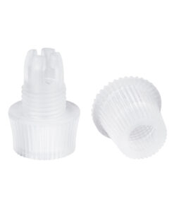 GloboStar® GloboStar® DIY 77562 Επιτοίχιος Στυπιοθλίπτης - Στήριγμα Καλωδίου Φωτιστικού - Φ1.6 x Υ2.3cm - Διάφανο - Πλαστικό - 5 Χρόνια Εγγύηση