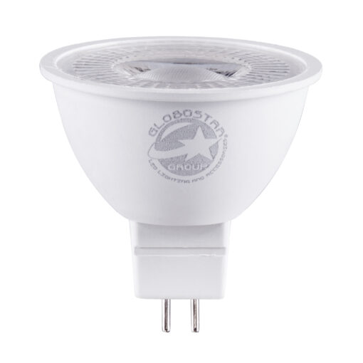 GloboStar® GLOBOSTAR® BEAMO 60116 Σποτ GU5.3 MR16 LED 7W 700lm 38° DC 12-24V IP20 Θερμό Λευκό 2700K - Lumileds SMD Chip - Μ5 x Π5 x Υ4.2cm - 3 Χρόνια Εγγύηση