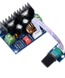 GloboStar® GloboStar® 73115 Ρυθμιστής Τάσης - Voltage Regulator DC Converter Module - Input DC4-40V / Output DC1.25-36V Max Load 8A με Καλώδιο Προέκτασης Ποτενσιόμετρου Μ6 x Π4.5 x Υ2.5cm