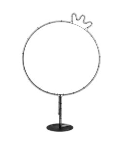 6W 624lm 360° AC 220-240V Αδιάβροχο IP65 Θερμό Λευκό 2700K - Μαύρο & Διάφανο - M73 x Π25 x Υ106cm - 2 Χρόνια Εγγύηση