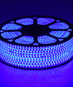 GloboStar® GloboStar® 70506 Slim Ταινία Μονής Σειράς Epistar LED SMD 2835 1m 12W/m 96LED/m 1572lm/m 120° DC 230V Αδιάβροχη IP68 Μπλε Dimmable