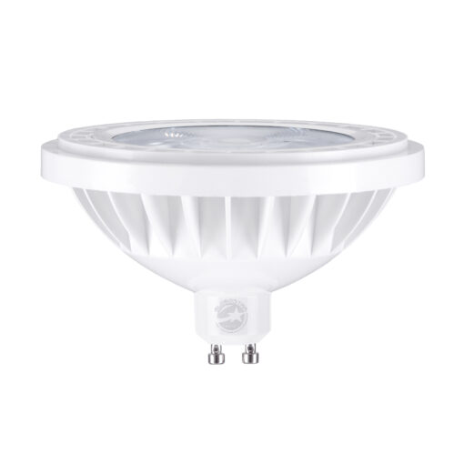 GloboStar® GLOBOSTAR® BEAMAR 60132 Σποτ GU10 AR111 LED 15W 1500lm 12° AC 220-240V IP20 Ψυχρό Λευκό 6000K Dimmable - Μ11 x Π11 x Υ6.6cm - 3 Χρόνια Εγγύηση