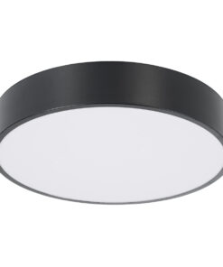 Alternative view of GloboStar® BURTON 61200-S Πλαφονιέρα Οροφής LED CCT 67W 7370lm 120° AC 220-240V - Εναλλαγή Φωτισμού μέσω Τηλεχειριστηρίου All In One Ψυχρό 6000k+Φυσικό 4500k+Θερμό 2700k Dimmable Φ40cm - Μαύρο - 3 Years Warranty