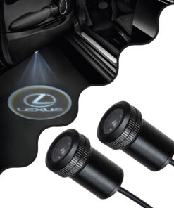 GloboStar® GloboStar® 81612 LEXUS Ghost Car Brand Logo Projector - Προτζέκτορας Προβολής Μάρκας Αυτοκινήτου LED CREE XHP35 3W 240lm 120° DC 12V IP20 Ψυχρό Λευκό 6000K