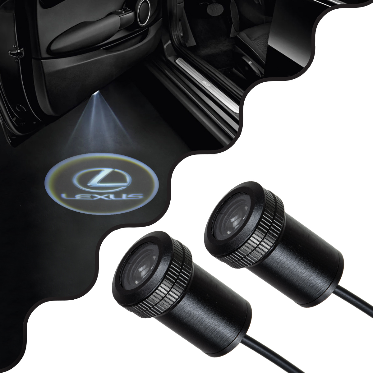 GloboStar® 81612 LEXUS Ghost Car Brand Logo Projector - Προτζέκτορας Προβολής Μάρκας Αυτοκινήτου LED CREE XHP35 3W 240lm 120° DC 12V IP20 Ψυχρό Λευκό 6000K 3 GloboStar® GloboStar® 81612 LEXUS Ghost Car Brand Logo Projector - Προτζέκτορας Προβολής Μάρκας Αυτοκινήτου LED CREE XHP35 3W 240lm 120° DC 12V IP20 Ψυχρό Λευκό 6000K