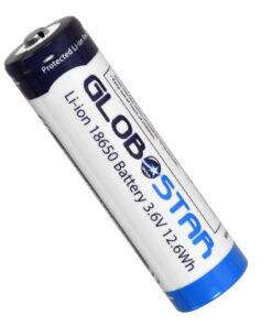 GloboStar® GLOBOSTAR® BATTERY 79093 Ανταλλακτική Επαναφορτιζόμενη Μπαταρία Li-ion 3.6V 12.6Wh 18650 3600mAh με Overcharge / Discharge Προστασία - Μ6.7 x Π1.7 x Υ1.7cm - 1 Χρόνο Εγγύηση