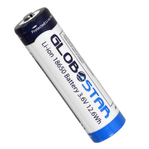 GloboStar® GLOBOSTAR® BATTERY 79093 Ανταλλακτική Επαναφορτιζόμενη Μπαταρία Li-ion 3.6V 12.6Wh 18650 3600mAh με Overcharge / Discharge Προστασία - Μ6.7 x Π1.7 x Υ1.7cm - 1 Χρόνο Εγγύηση