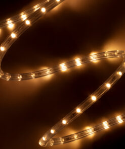 GloboStar® GLOBOSTAR® LIGHTUBE 70603 Φωτοσωλήνας LED 3.9W/m 137lm/m 360° DC 220-240V Αδιάβροχο IP65 36 x Diode Chip/m Ultra Θερμό Λευκό 2200K Dimmable - Μ100 x Π1.2 x Υ1.2cm - 2 Χρόνια Εγγύηση