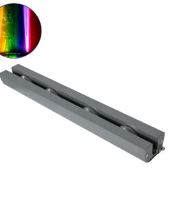 GloboStar® GLOBOSTAR® WINDOW-ARTE 90725 Αρχιτεκτονικό Φωτιστικό Ανάδειξης Παραθύρων Window Light LED 36W 3060lm 8x180° DC 24V Αδιάβροχο IP67 RGBW DMX512 Dimmable - Γκρι Ανθρακί - Μ50 x Π7 x Υ4.5cm - 3 Χρόνια Εγγύηση