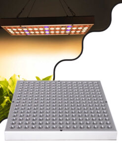 GloboStar® GloboStar® 85955 Grow Light Panel Hydro Spectrum LED Φωτιστικό Ανάπτυξης Φυτών Υδροπονικού Θερμοκηπίου SMD 2835 100W 160° AC230V IP54 Εσωτερικού Χώρου για Κάλυψη Επιφάνειας 1m x 1m