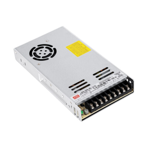 GloboStar® GloboStar® LRS-350-48 61532 MEANWELL Ρυθμιζόμενο Μεταλλικό Τροφοδοτικό PELV για Προϊόντα LED 350W 7.3A - AC 220-240V σε DC 48V - Ρυθμιζόμενο από 43.2VDC έως 52.8VDC - IP20 Μ21.5 x Π11.5 x Υ3cm - 3 Years Warranty