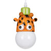 GloboStar® GLOBOSTAR® GIRAFFE 00638 Παιδικό Κρεμαστό Φωτιστικό Οροφής με Ντουί 1 x E27 AC 220-240V IP20 - Πολύχρωμο - Μ12 x Π10.5 x Υ13.5cm