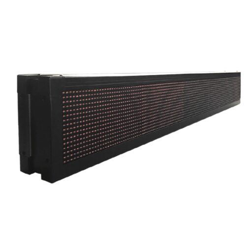 GloboStar® GLOBOSTAR®DISPLAY 90311 Κυλιόμενη Ψηφιακή Επιγραφή P10 Διπλής Όψης LED AC 220-240V Αδιάβροχο IP65 Κόκκινο - WiFi Control μέσω FK APP - Αισθητήρας Θερμοκρασίας & Υγρασίας - Μ168 x Π12 x Υ24cm - 2 Χρόνια Εγγύηση