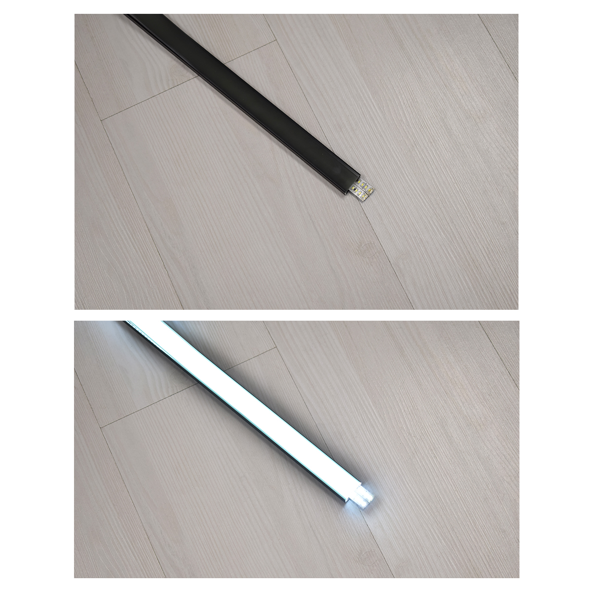 GloboStar® SURFACE-PROFILE 70810-2M Προφίλ Αλουμινίου - Βάση & Ψύκτρα Ταινίας LED με Μαύρο Φιμέ Κάλυμμα - Επιφανειακή Χρήση - Πατητό Κάλυμμα - Μαύρο - 2 Μέτρα - Πακέτο 5 Τεμαχίων - Μ200 x Π2.4 x Υ1.1cm 4 GloboStar® SURFACE-PROFILE 70810-2M Προφίλ Αλουμινίου - Βάση & Ψύκτρα Ταινίας LED με Μαύρο Φιμέ Κάλυμμα - Επιφανειακή Χρήση - Πατητό Κάλυμμα - Μαύρο - 2 Μέτρα - Πακέτο 5 Τεμαχίων - Μ200 x Π2.4 x Υ1.1cm - Image 3