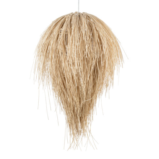 GloboStar® GLOBOSTAR® ARCHIPELAGO 01749 Boho Κρεμαστό Φωτιστικό Οροφής με Ντουί 1 x E27 AC 220-240V IP20 - Μπεζ - Μ40 x Π40 x Υ63cm
