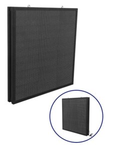 GloboStar® GLOBOSTAR®DISPLAY 90345 Κυλιόμενη Ψηφιακή Επιγραφή P10 Διπλής Όψης LED AC 220-240V Αδιάβροχο IP65 RGBW - WiFi Control μέσω FK APP - Αισθητήρας Θερμοκρασίας & Υγρασίας - Μ104 x Π12 x Υ104cm - 2 Χρόνια Εγγύηση